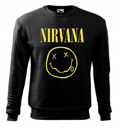 

Męska Bluza Nirvana Smile Dla Fana Rozm L
