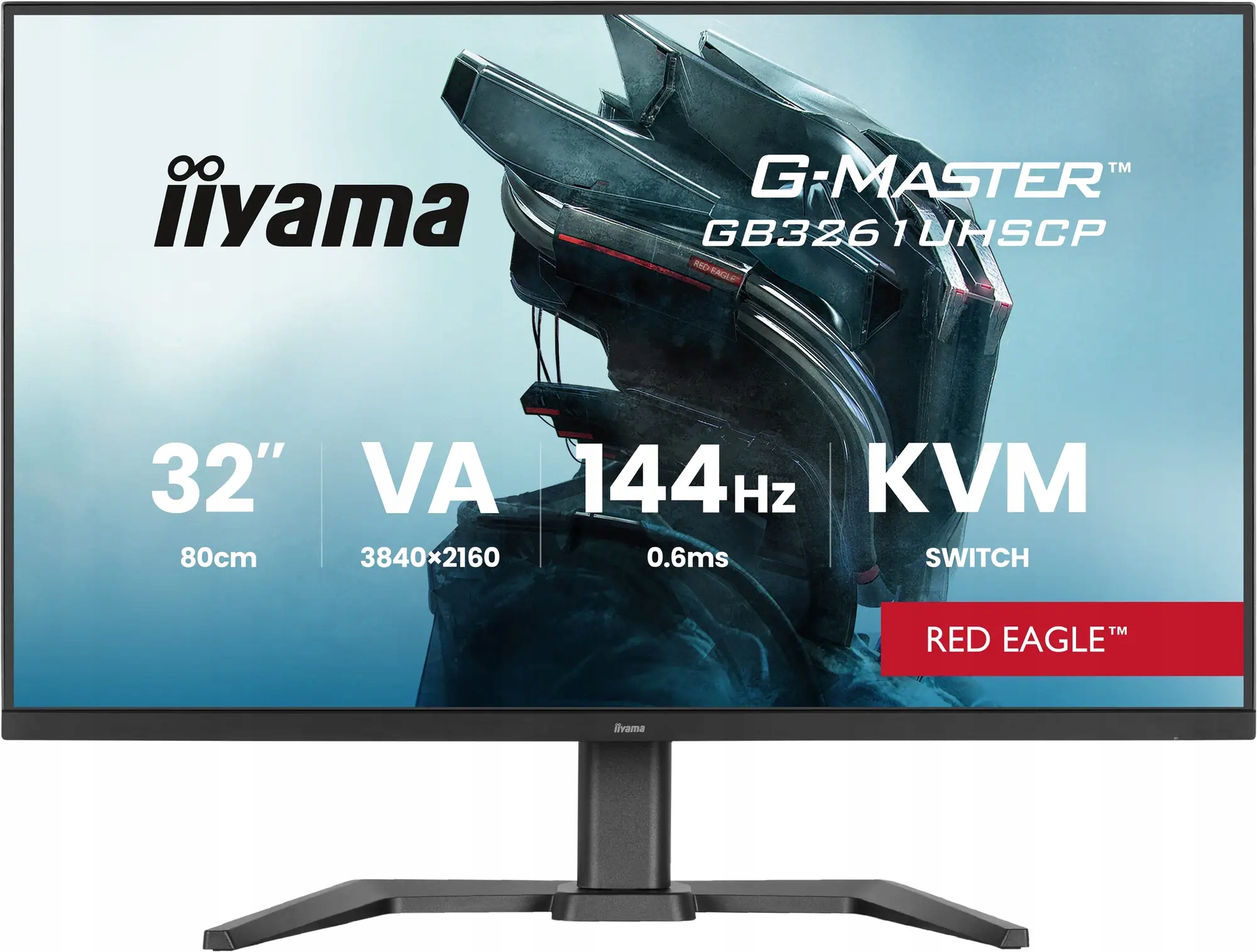 Monitor iiyama G-master Red Eagle GB3261UHSCP-B1 31.5" 4K Usb-c 95W