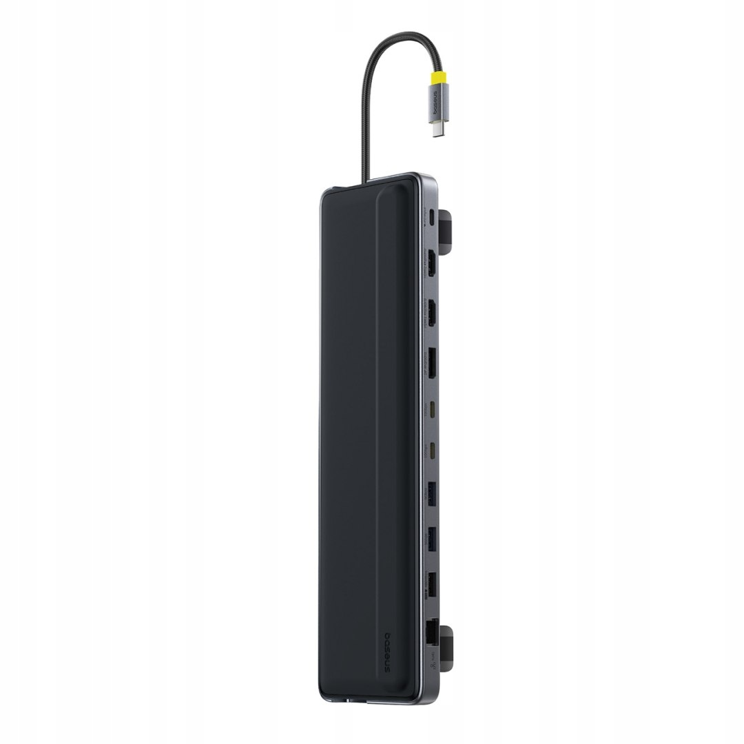 Hub Dokovací stanice 12v1 Usb-c Hdmi DisplayPort Usb-a SD/microSD RJ45 Pd