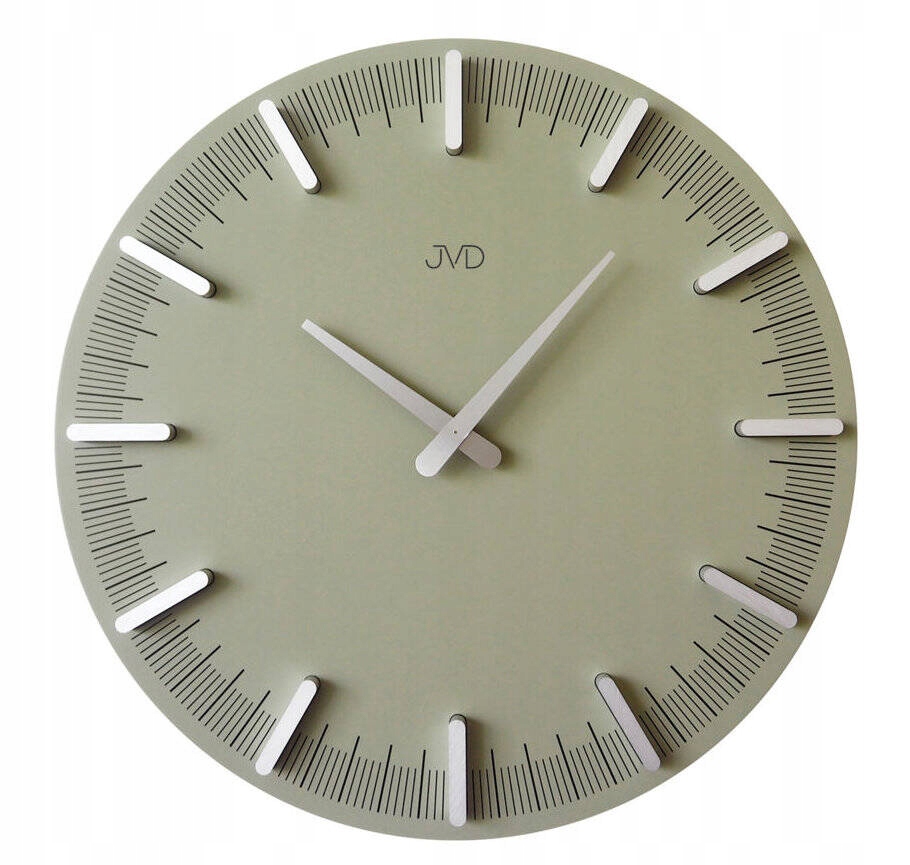 Elegantné Drevené Olivové Nástenné Hodiny Jvd HC401.3 40 cm