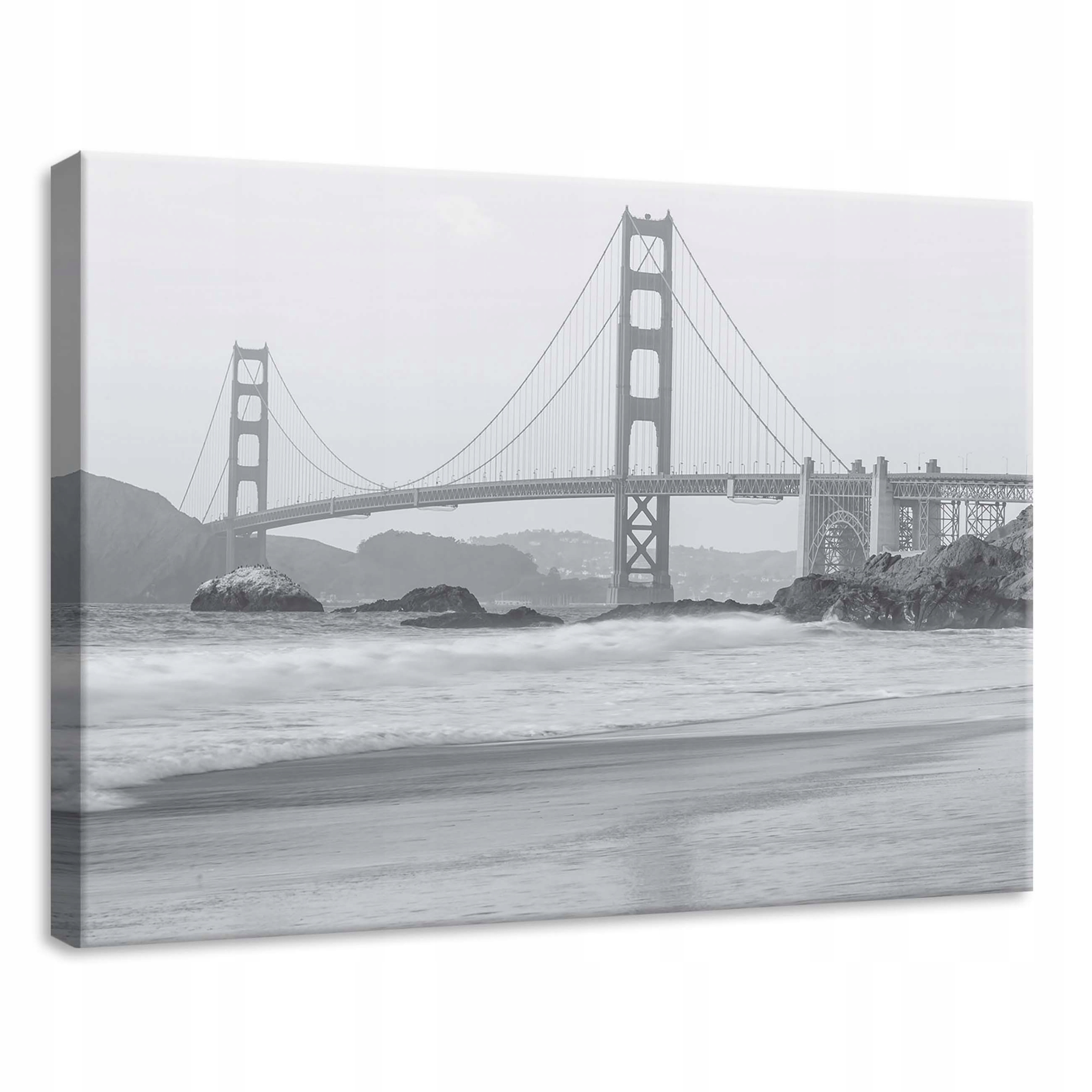 Obraz 70x50 Most Golden Gate San Francisco mlha moře oceán