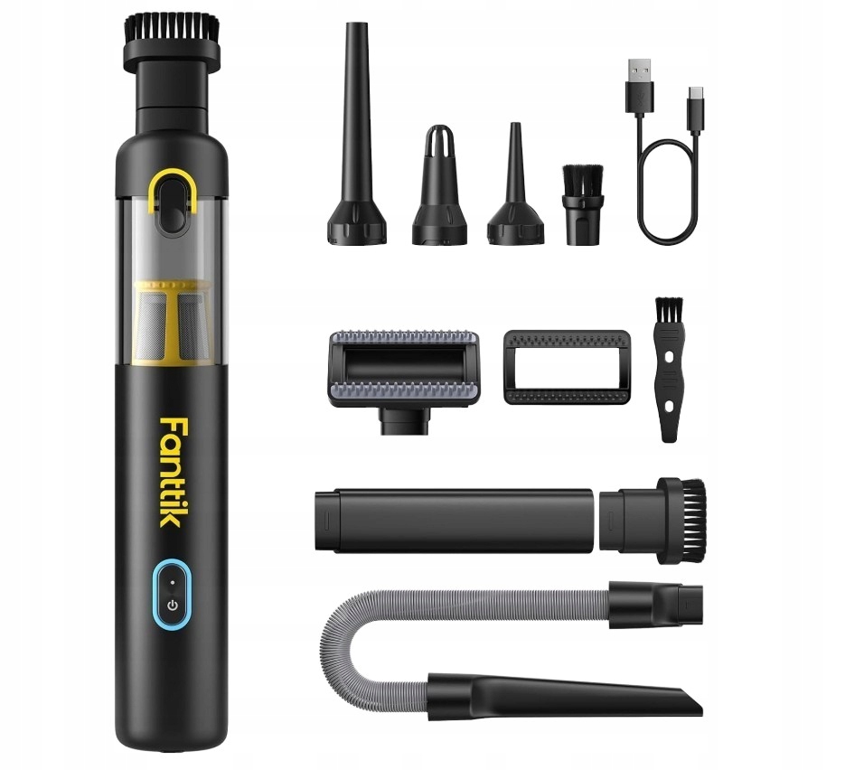 Odkurzacz ręczny bezprzewodowy Fanttik V8 Apex Samochodowy Pompka Dmuchawa