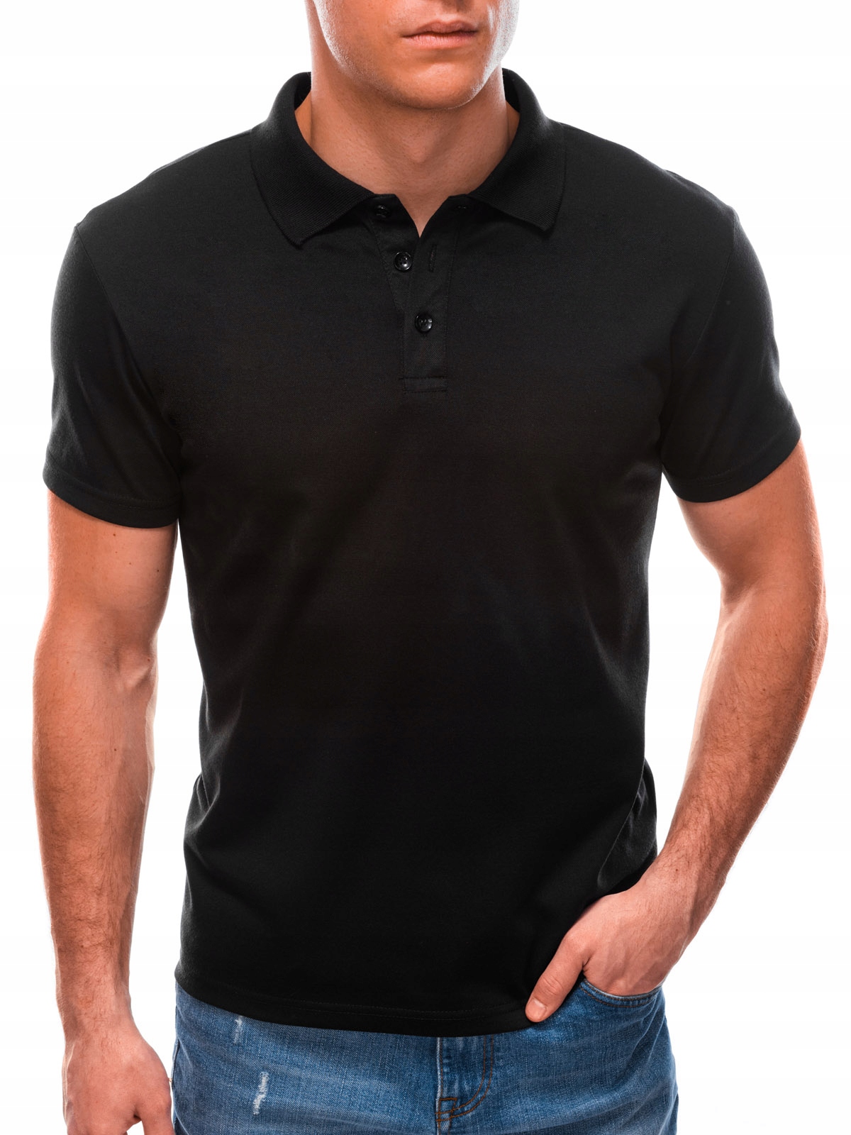 

Koszulka męska Polo bawełniana 1600S czarny XXL