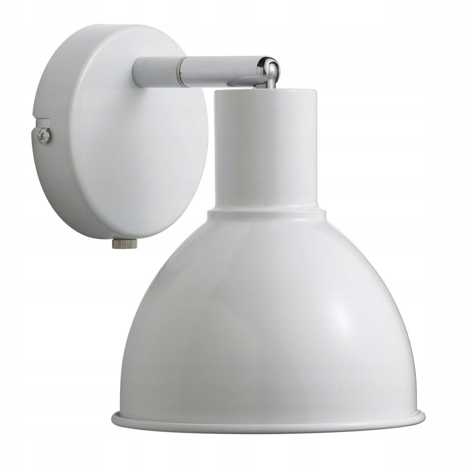 Nordlux Pop bodové svítidlo bílá, otočné, E27, design Holmbäck