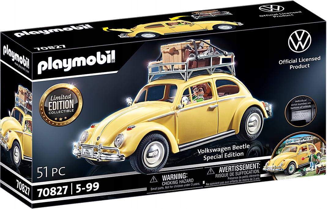 PLAYMOBIL 70827 VOLKSWAGEN GARBUS MODEL ZABAWKA AUTO SAMOCHÓD