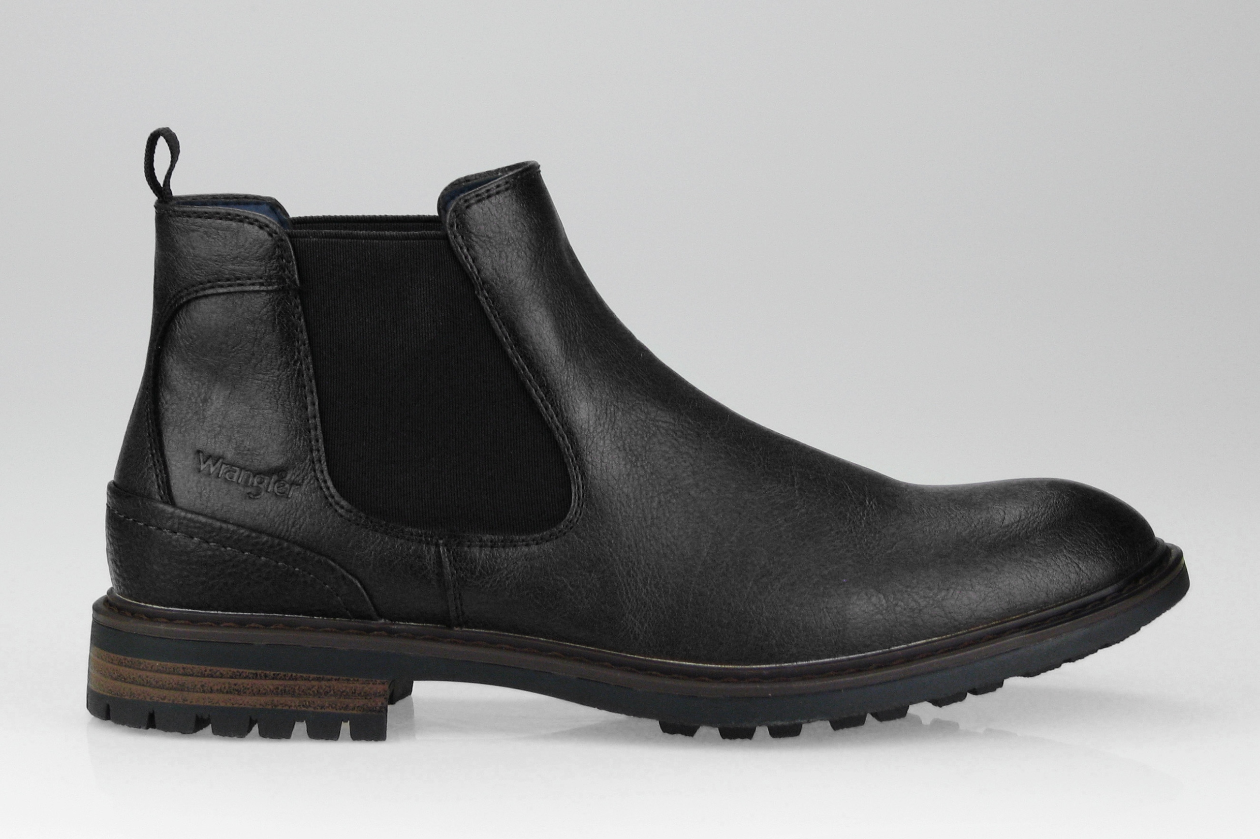 SZTYBLETY męskie botki TRZEWIKI buty WRANGLER RANDY MID czarne 43 ...