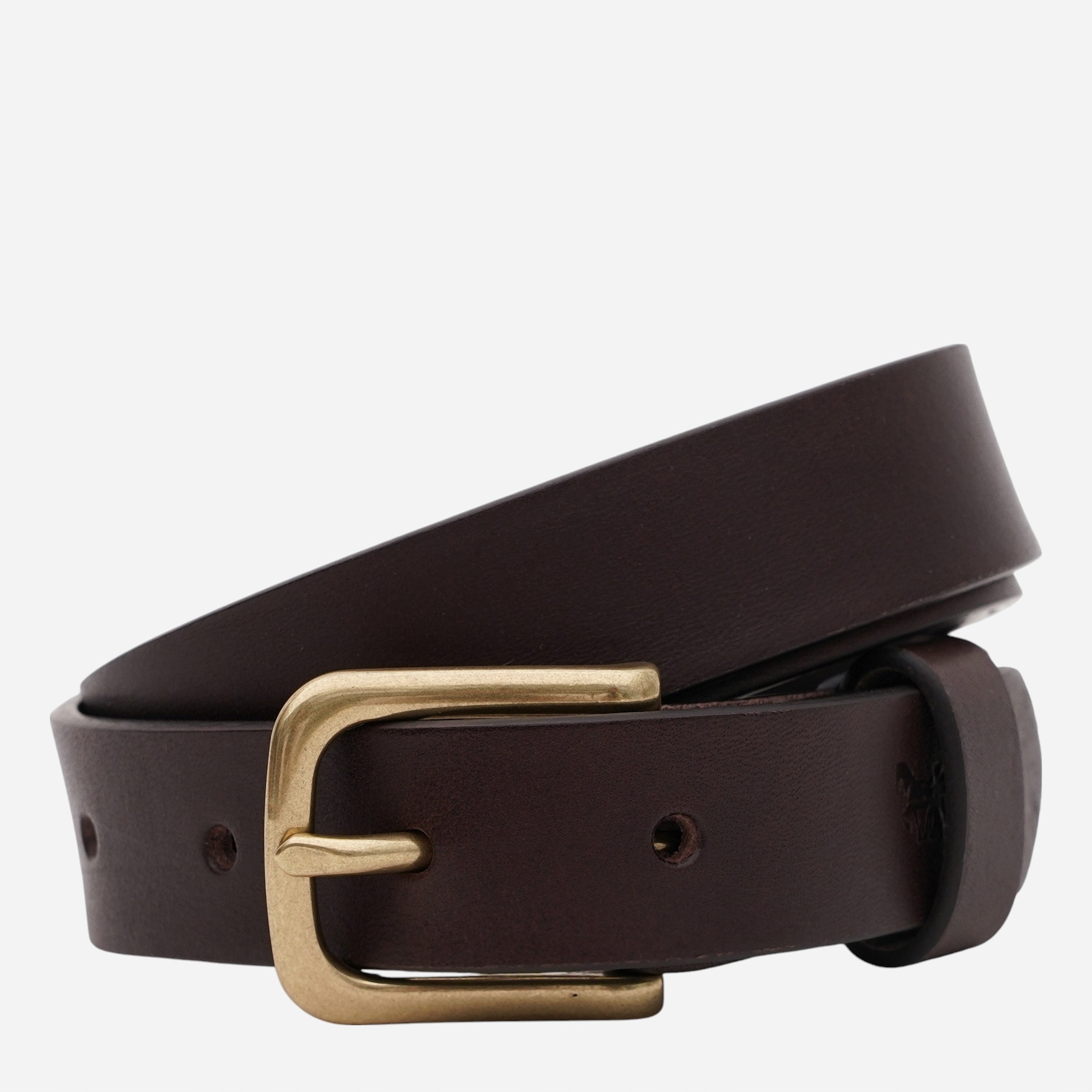 Kožený opasek Levi's 80 80 cm, přírodní hovězí kůže