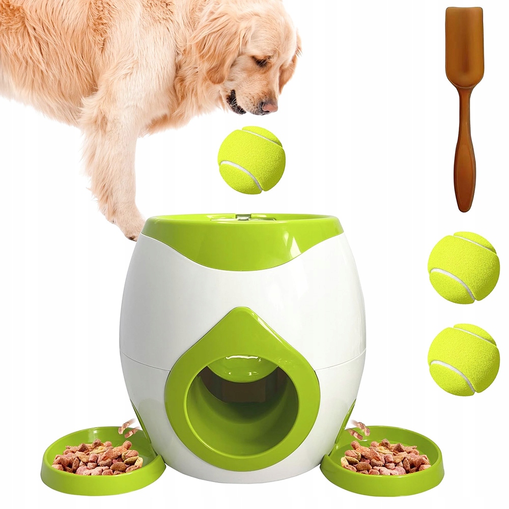 Hračka pro házení míčků a vydávání pamlsků pro psy