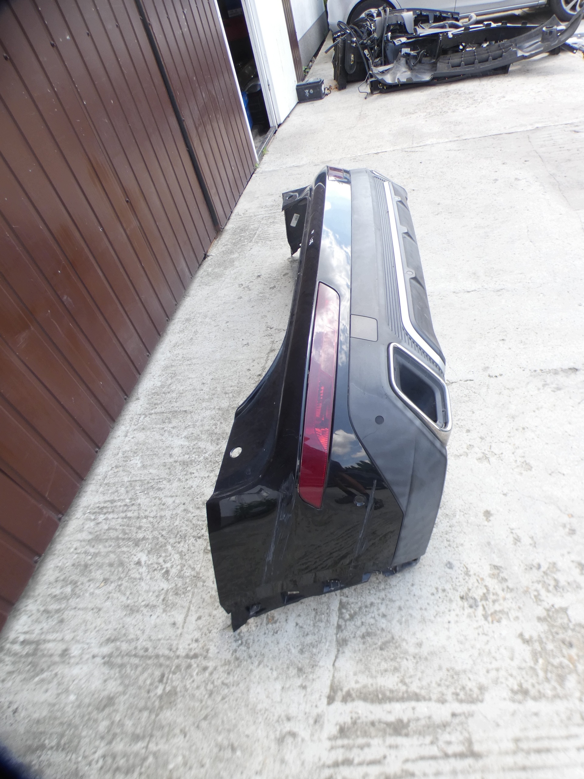 Stoßstange heck hinten DS DS 7 CROSSBACK (2017-2022) PDC schwarzer