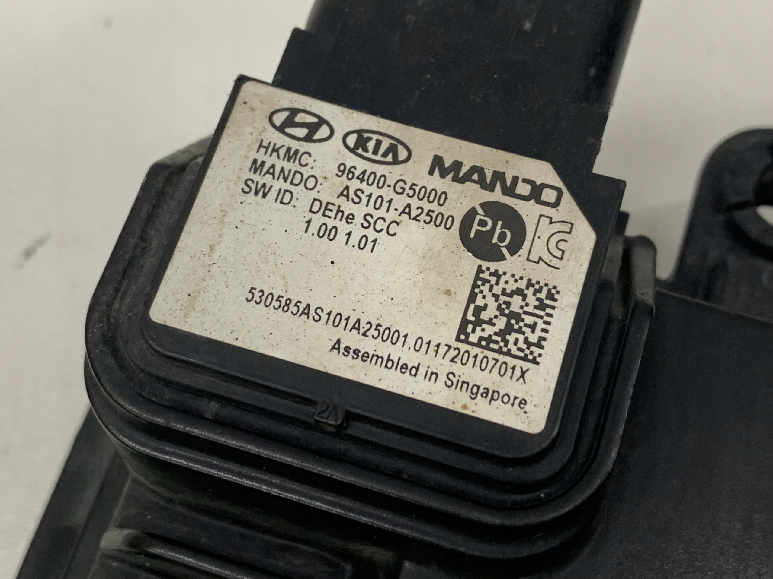 KIA NIRO RADAR DISTRONIC 96400 G5000 Part number 96400 G5000