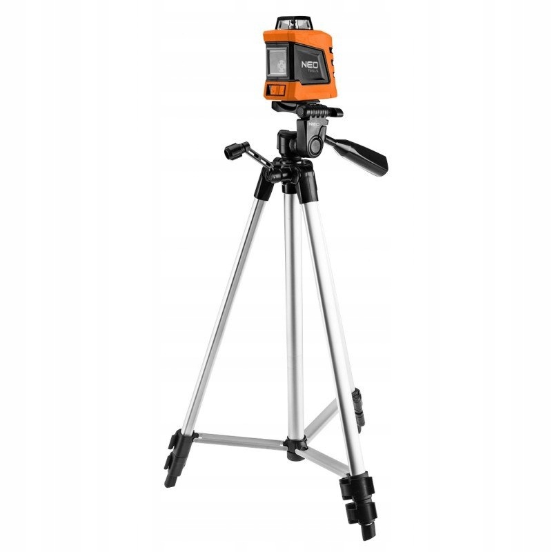 2x Laser Płaszczyznowy 15M 360 W Poziomie Statyw 1.5M Czerwony