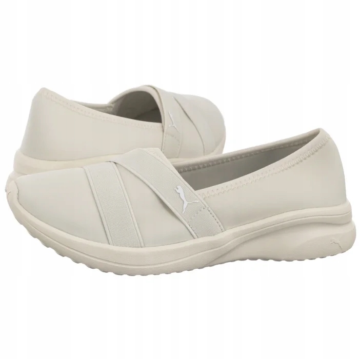 Tenisky Baleríny Dámské Puma Adelina 2 White 400236 Bílé