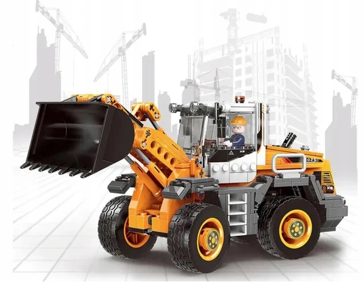 KLOCKI TECHNICZNE MEGA ZESTAW KOPARKA 694el 03035 Kod producenta SILING727