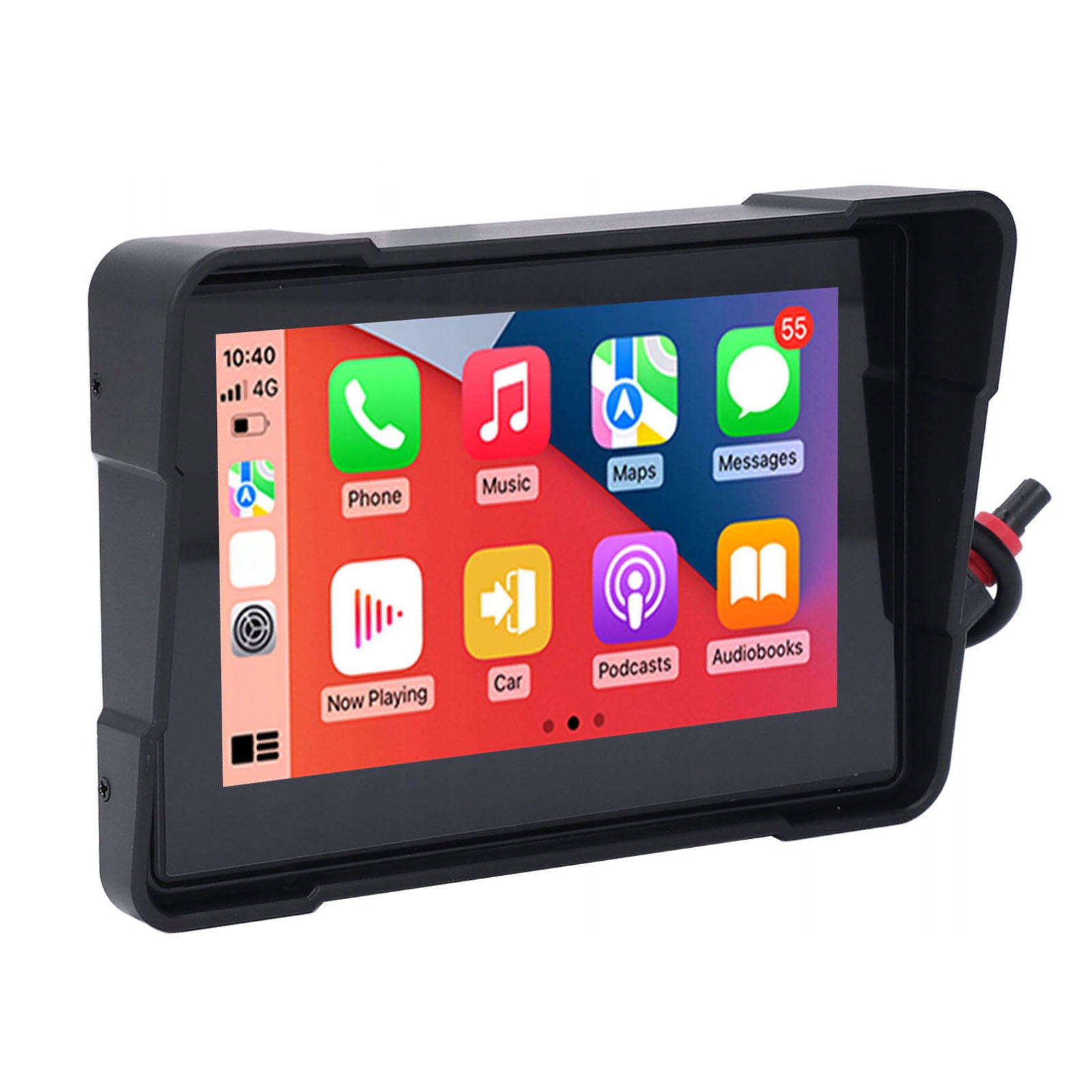 Obrazovka Motocykla Pre Bezdrôtový Carplay Pre Android 5-PALCOVÝ Automobil