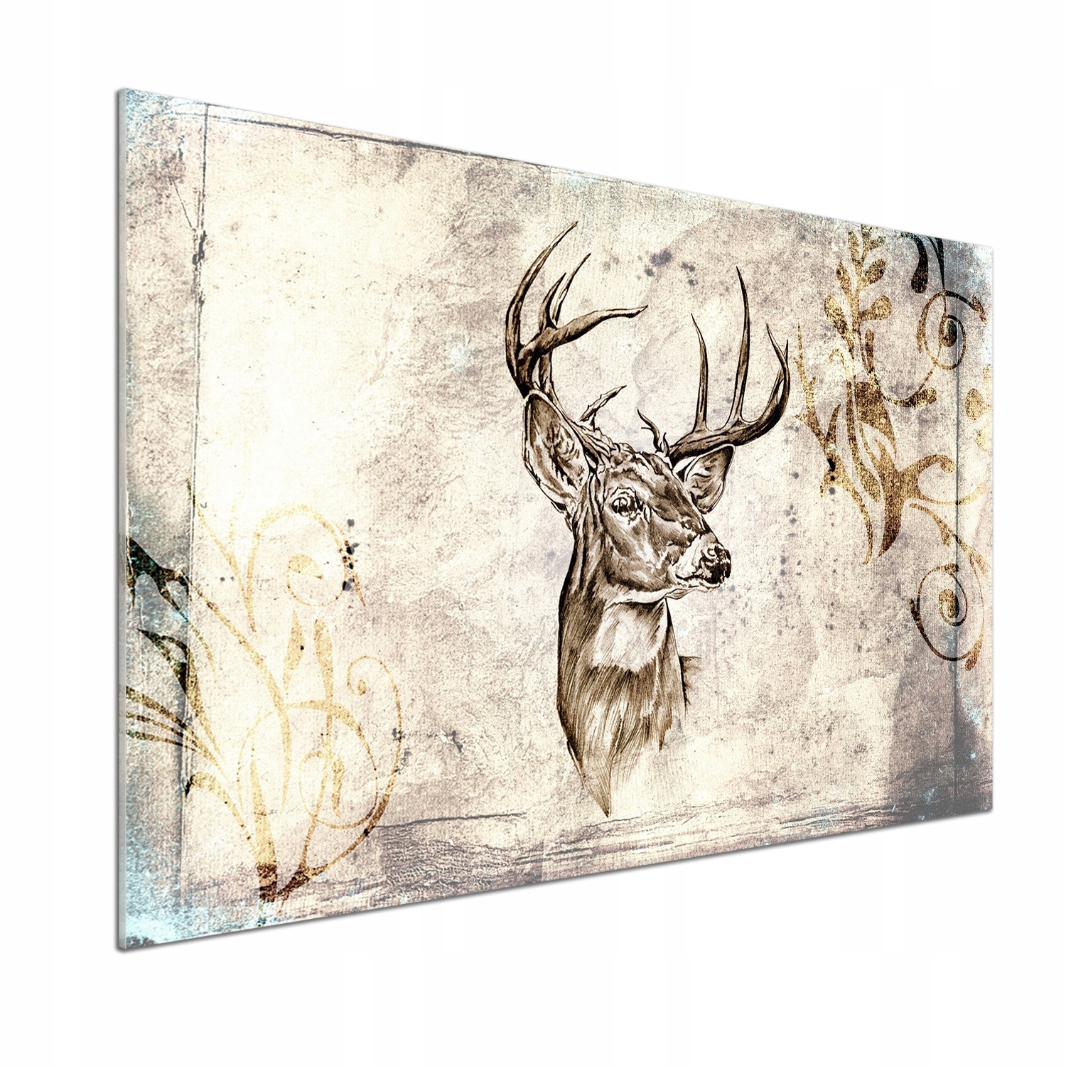 Sklenený panel do kuchyne Jeleň 100 x 70 cm Lepidlo