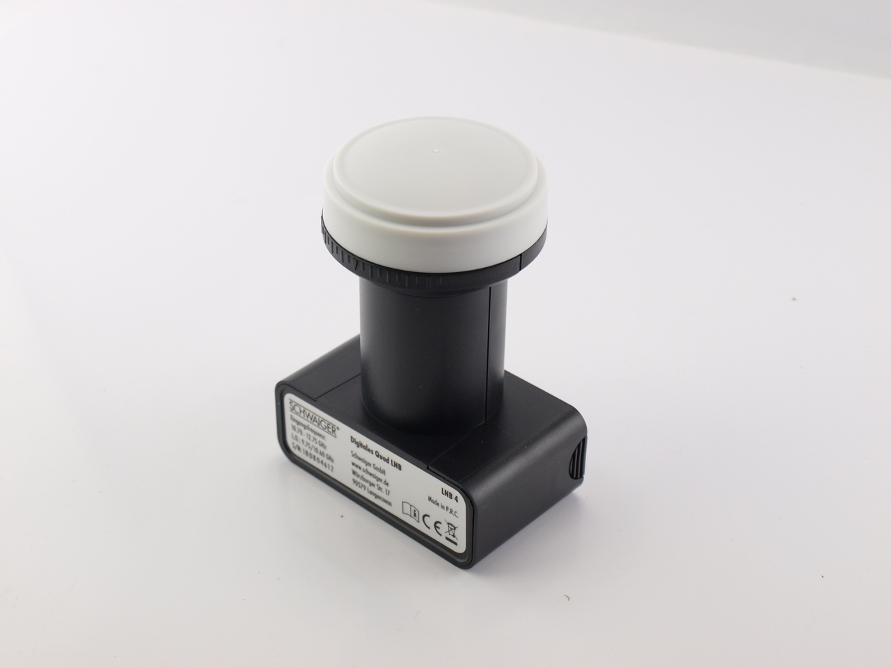 SCHWAIGER LNB 4 Digitales Quad LNB Konwerter Model LNB4