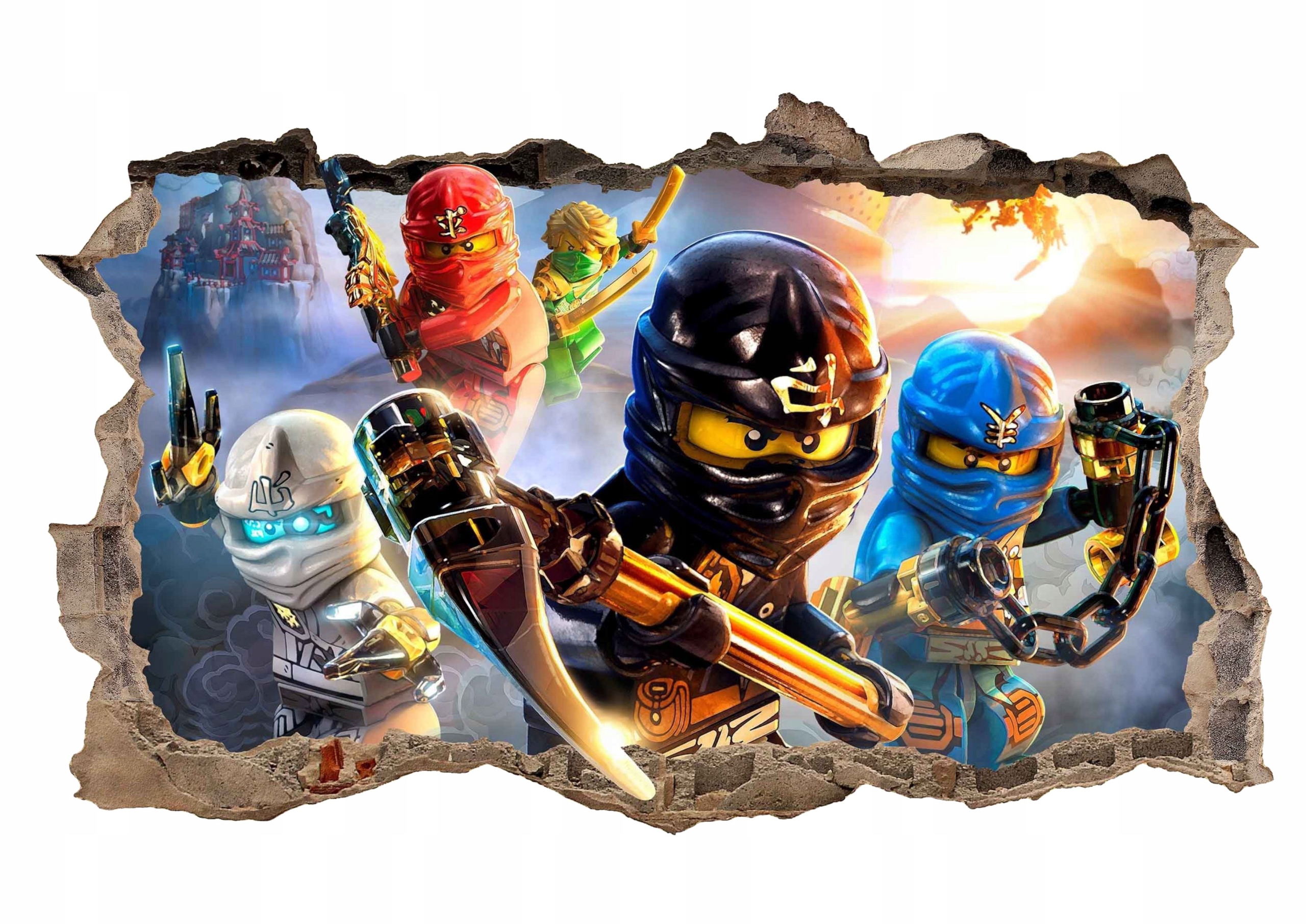 

Naklejka Psi Patrol Lego Ninjago Duży wybór