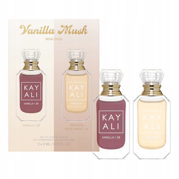 Kayali Vanilla Musk Mini Duo Zestaw wód perfumowanych 2*5 ml