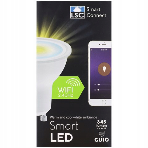 Inteligentna żarówka LED LSC Smart Gu10