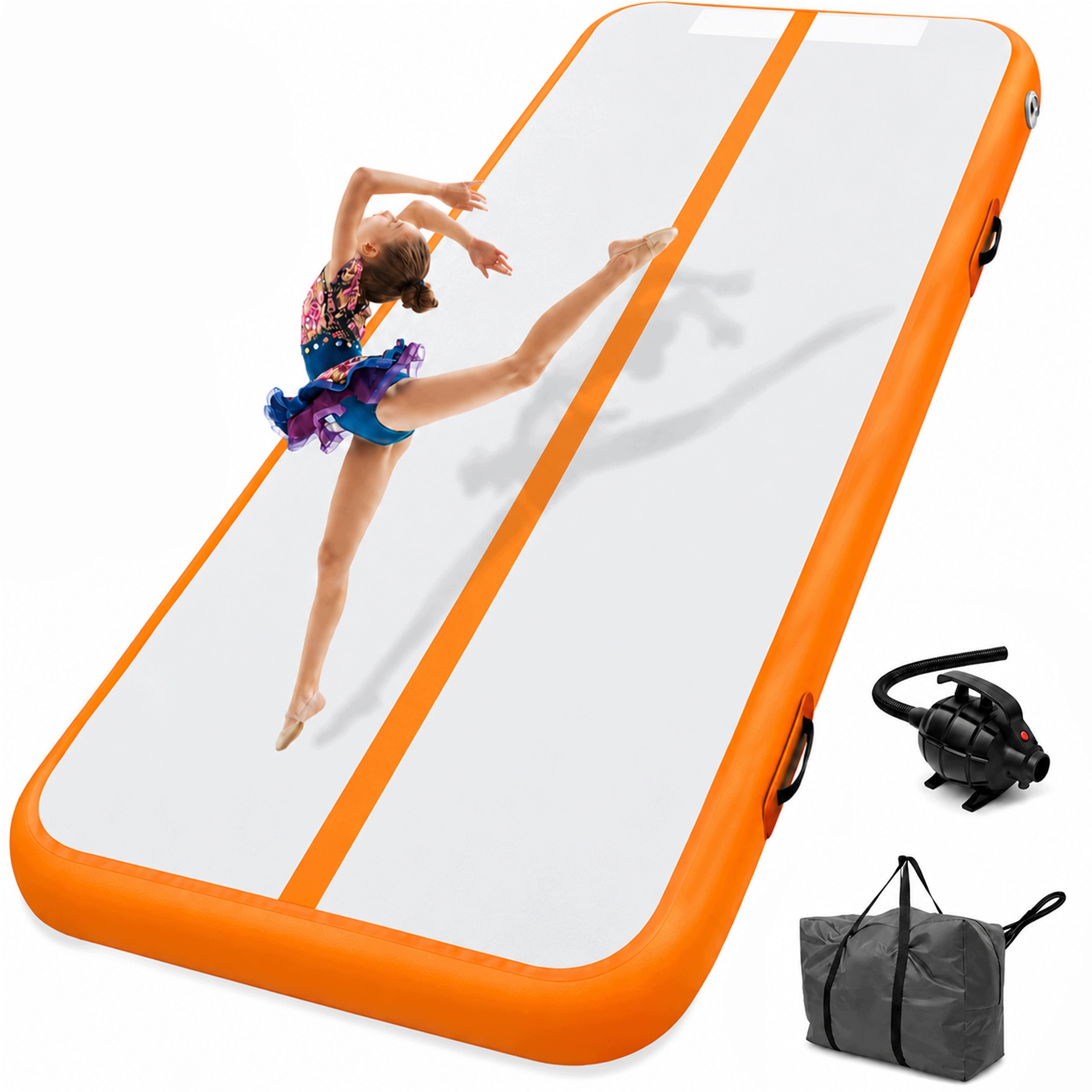 Akrobatická Cesta Airtrack Matrace Gymnastická Skládací Podložka 400x100x10