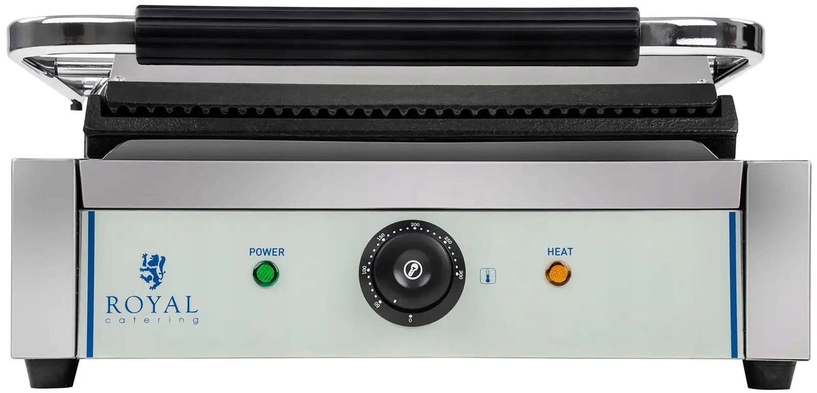 Grill kontaktowy elektryczny 2200 W Royal Catering RCKG-2200-G 10010244