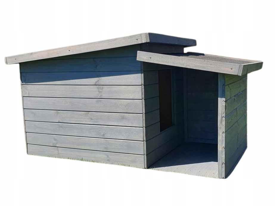 Levně Buda pro psa Budy L 3 Zateplená Zateplená Domeček pro psa Předsíň terasa