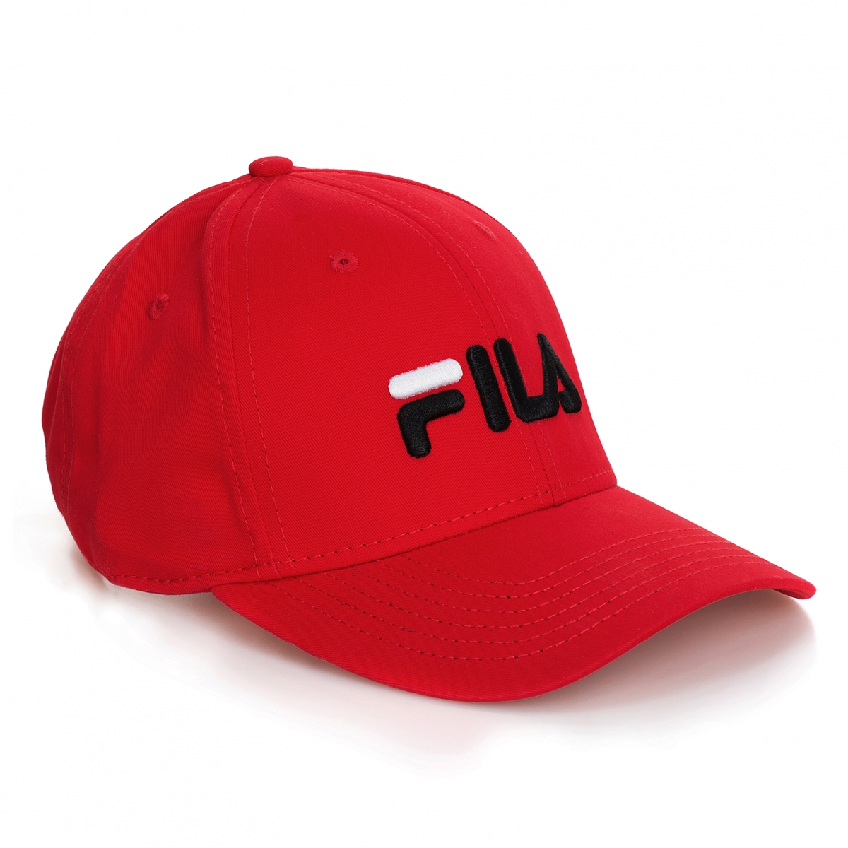 

Fila czapka z daszkiem czerwona bejsbolówka logo