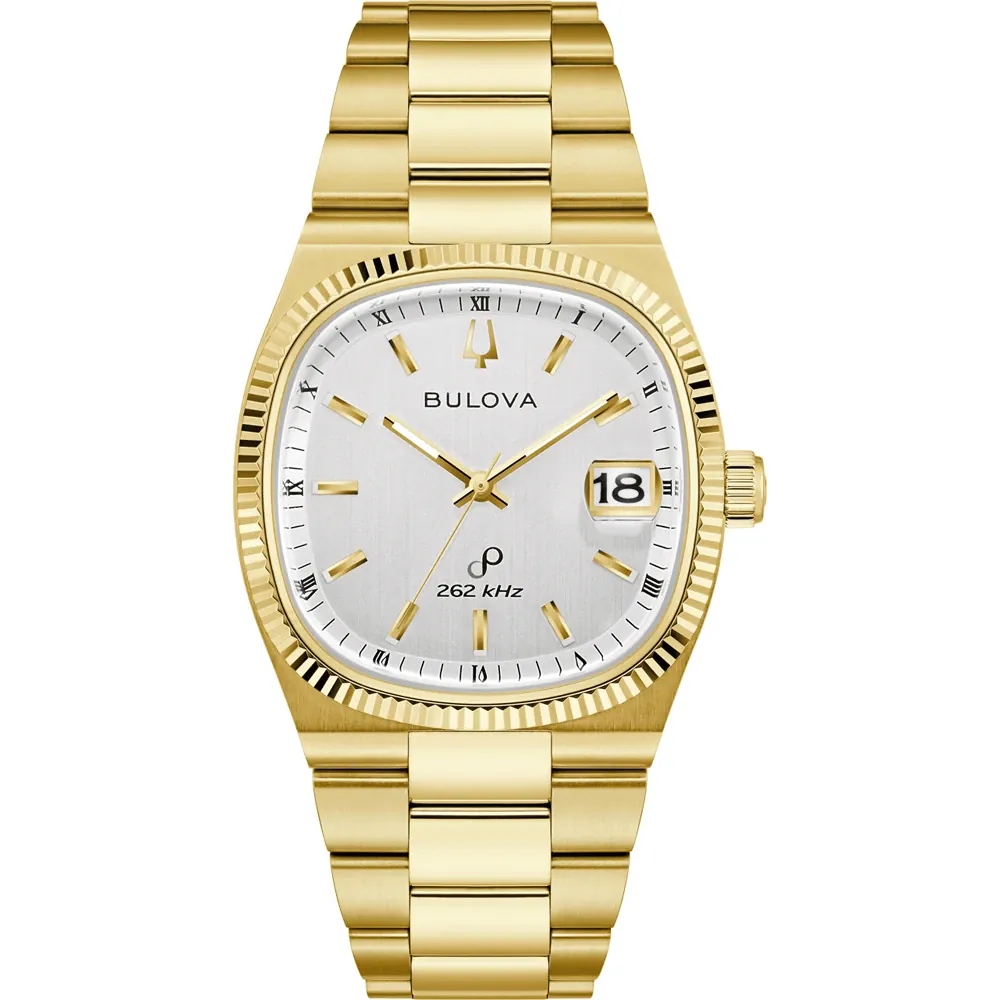 Zegarek męski Bulova 97B223 Seville złoty na bransolecie