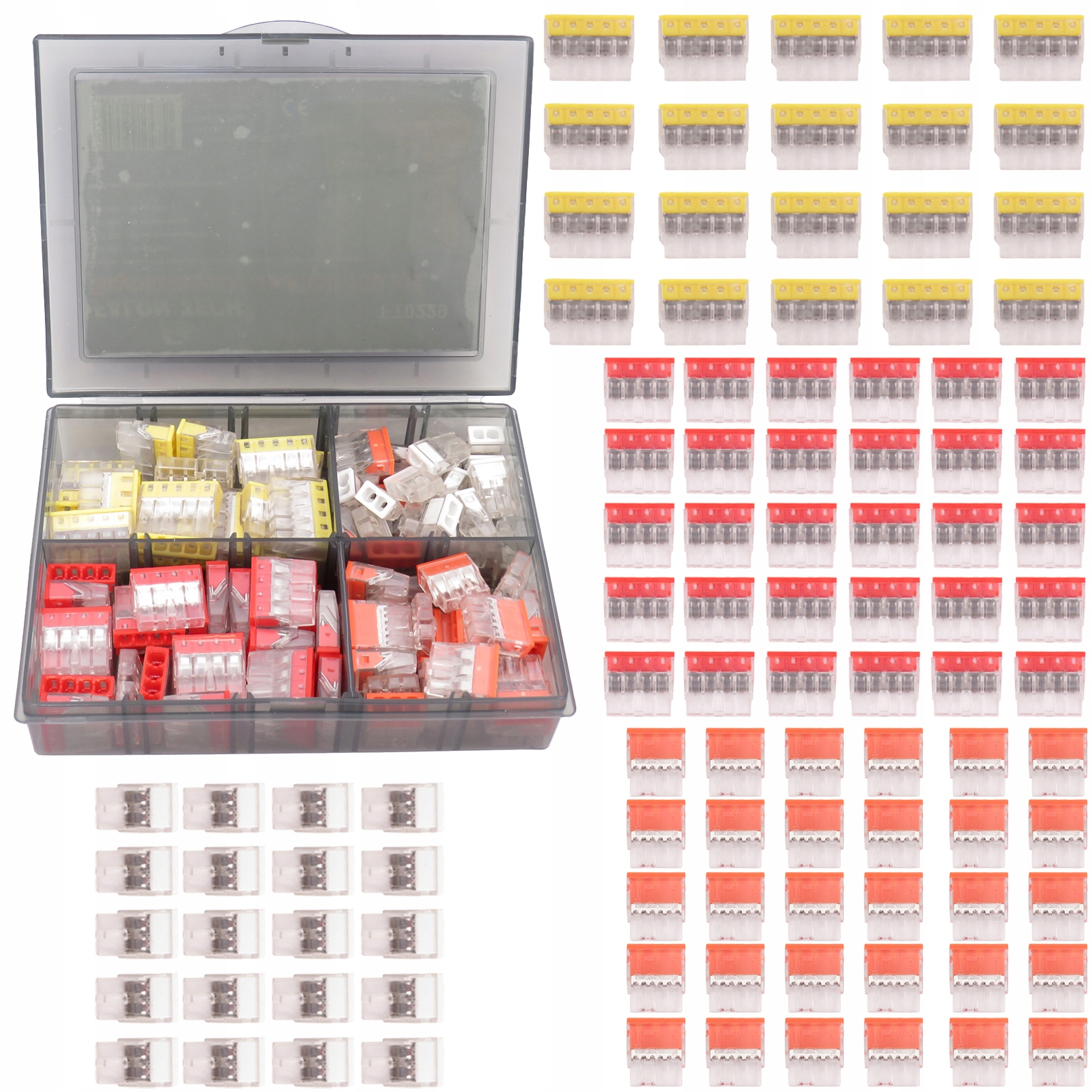 SZYBKOZŁĄCZKA ELEKTRYCZNA NA DRUT KABEL 100szt.