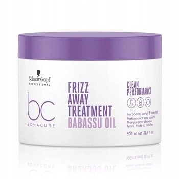 Maska na vlasy Schwarzkopf Bc Frizz Away 500 ml