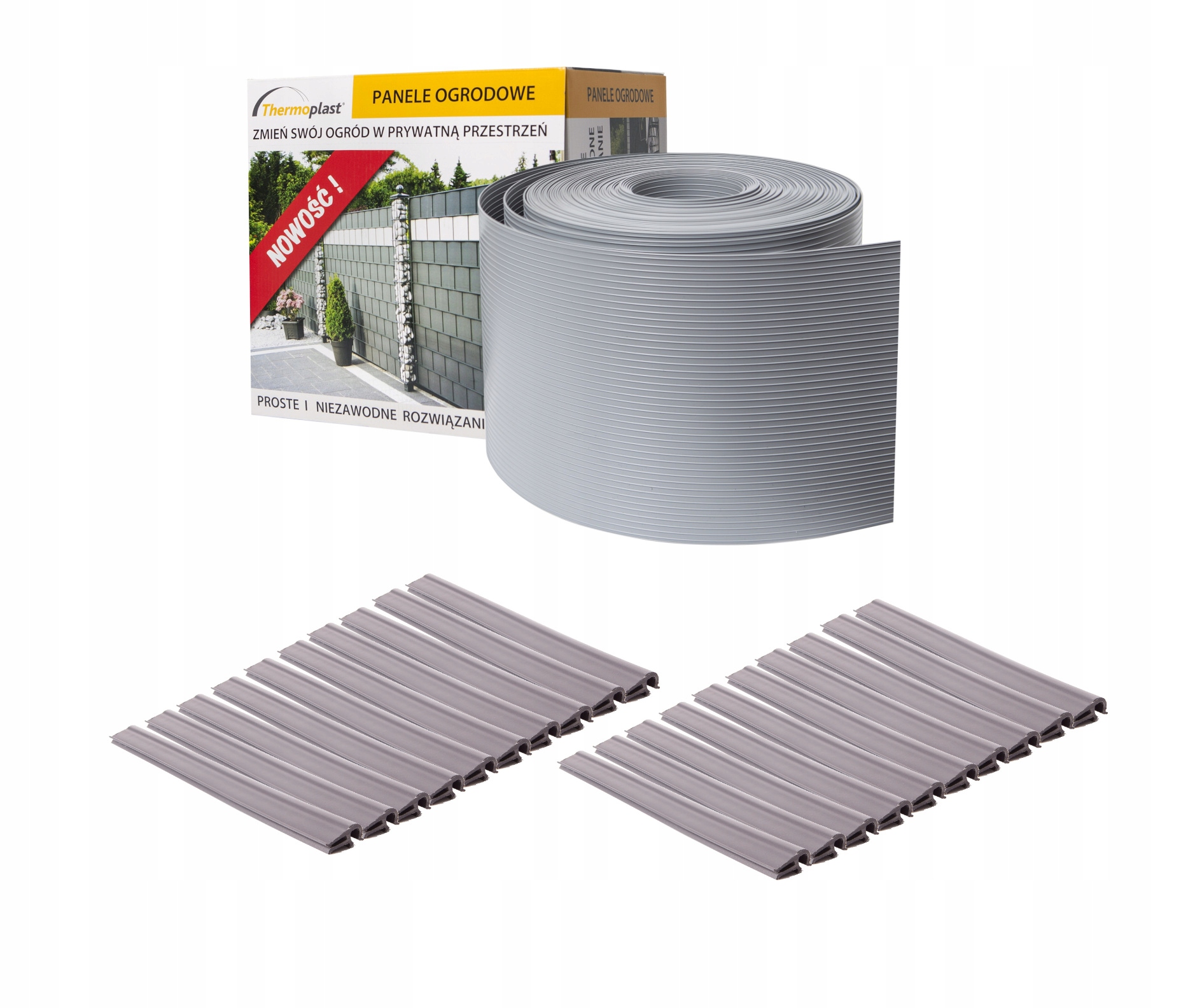 Thermoplast Páska oplocení 19 cm x 26 m 20 ks klipů