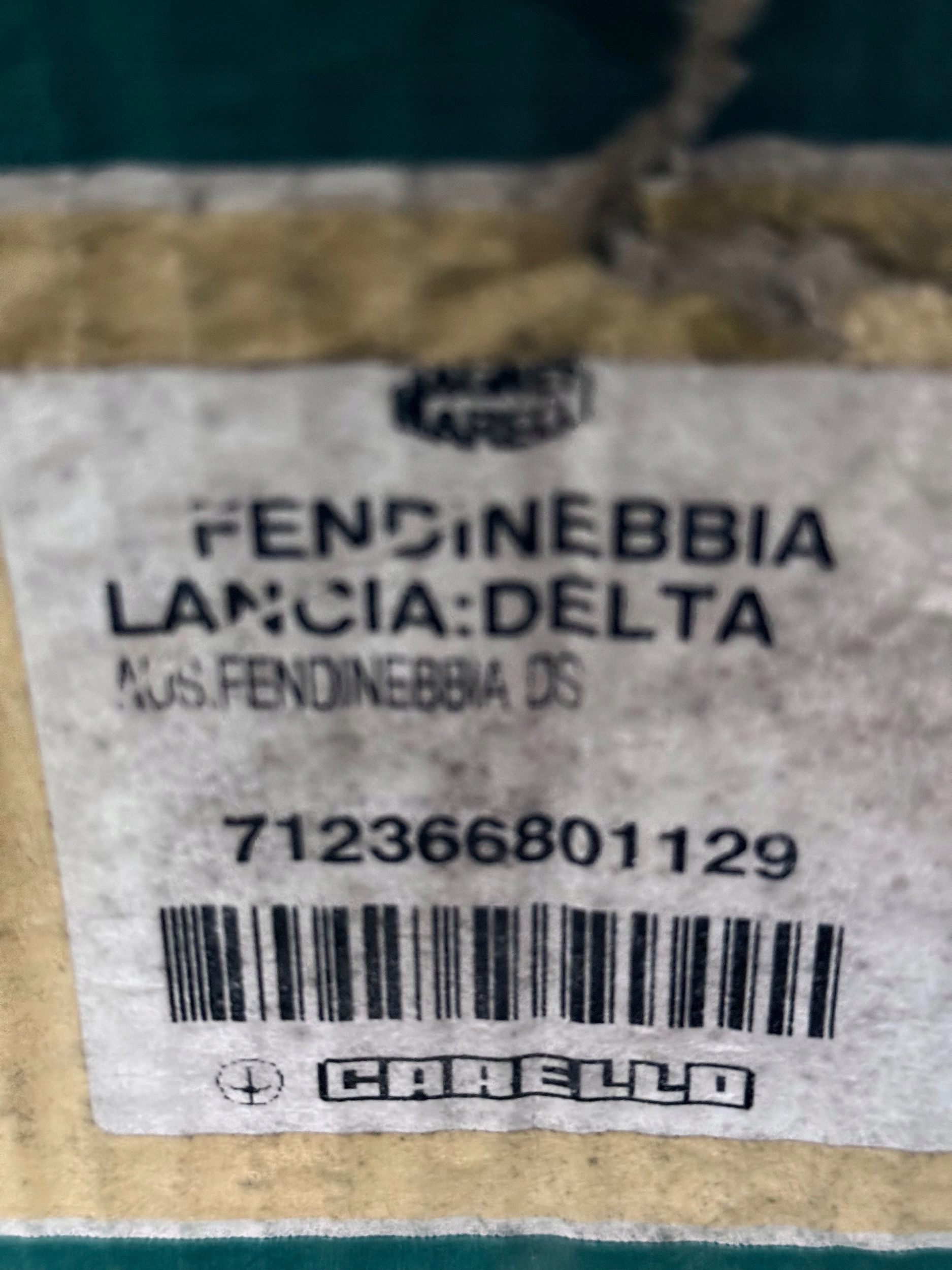 противотуманная правая lancia Delta 712366801129