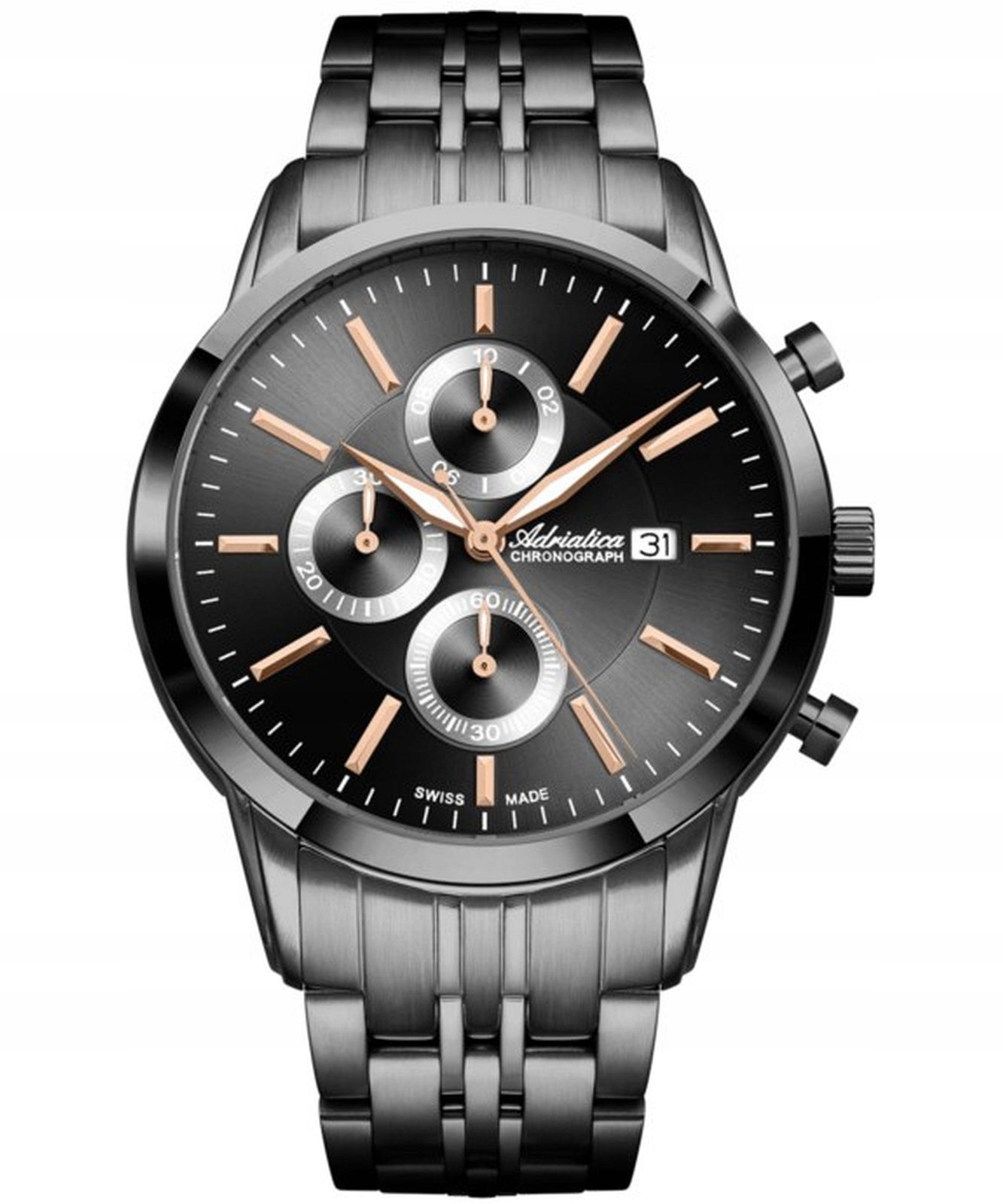 Pánské hodinky Adriatica Sapphire Chronograph