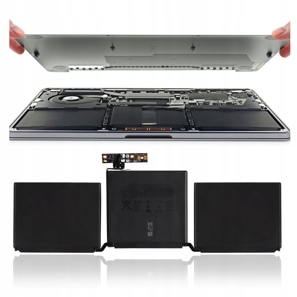Baterie Akumulátor pro Apple MacBook Pro 13 A1708 2017 MLUQ2LL 4781 mAh Ti