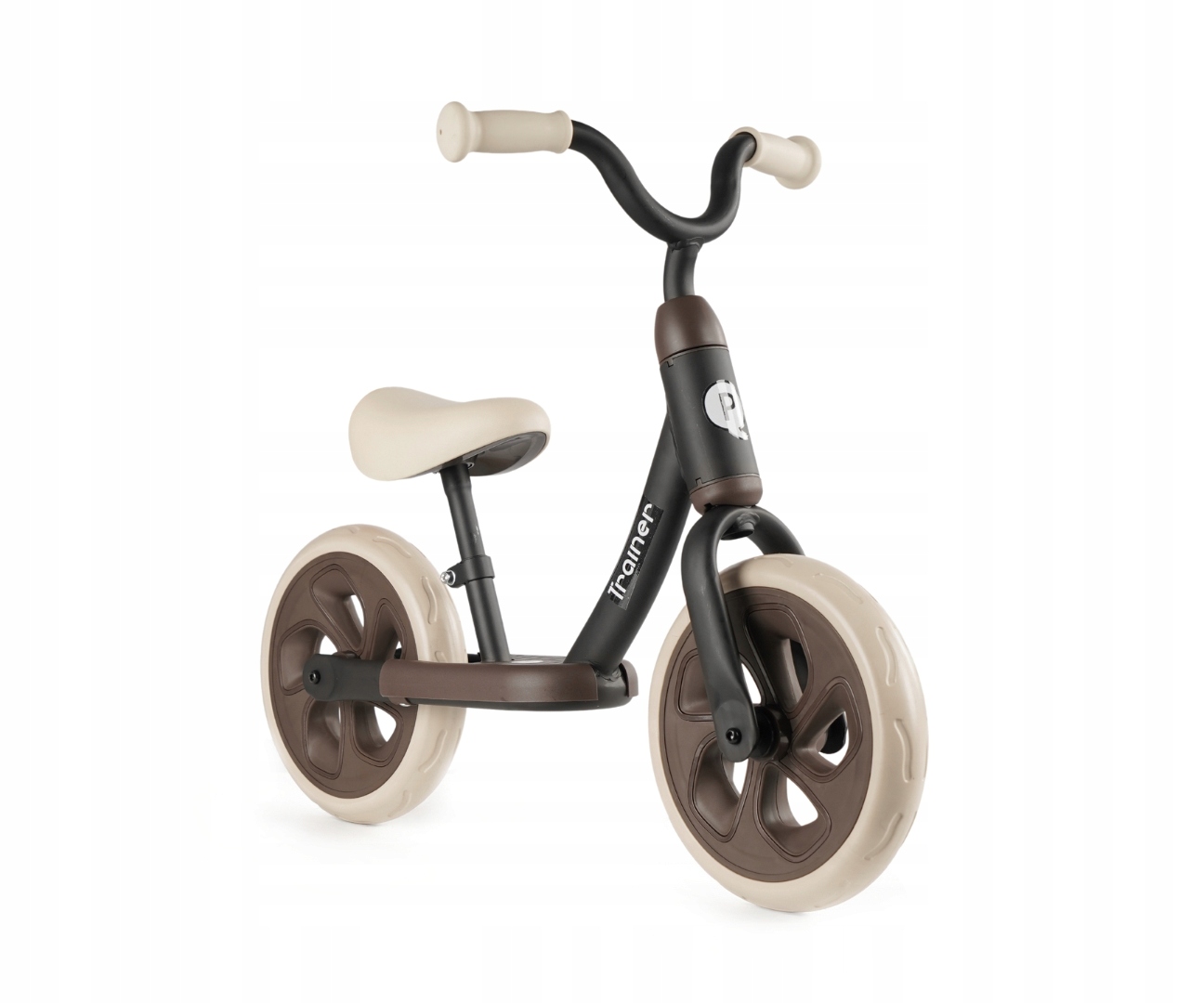 Rowerek Biegowy dla dzieci piankowe koła Eva 2+ Trainer czarny retro Qplay