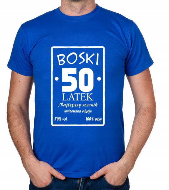 

koszulka Boski 50 Latek prezent