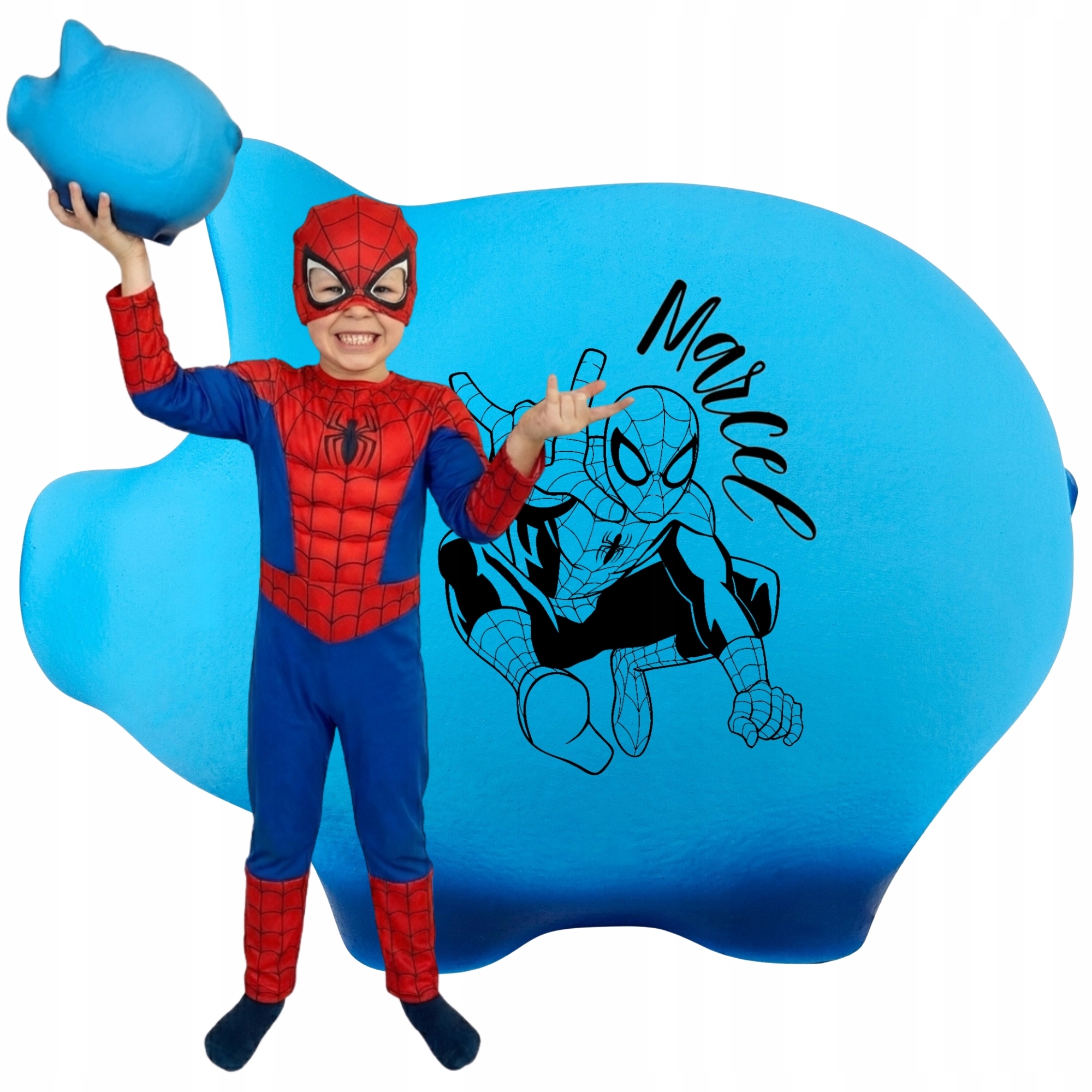 Keramická pokladnička K Rozbití se jménem Personalizovaná bez otevírání