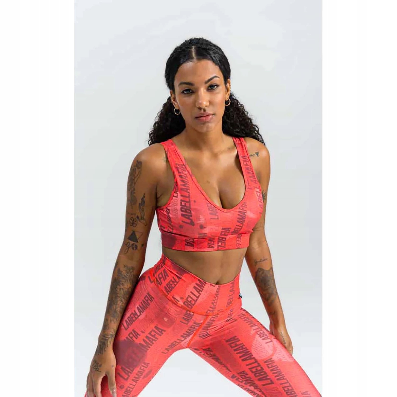 Biustonosz sportowy Labellamafia Sports Bra Zero Printed M
