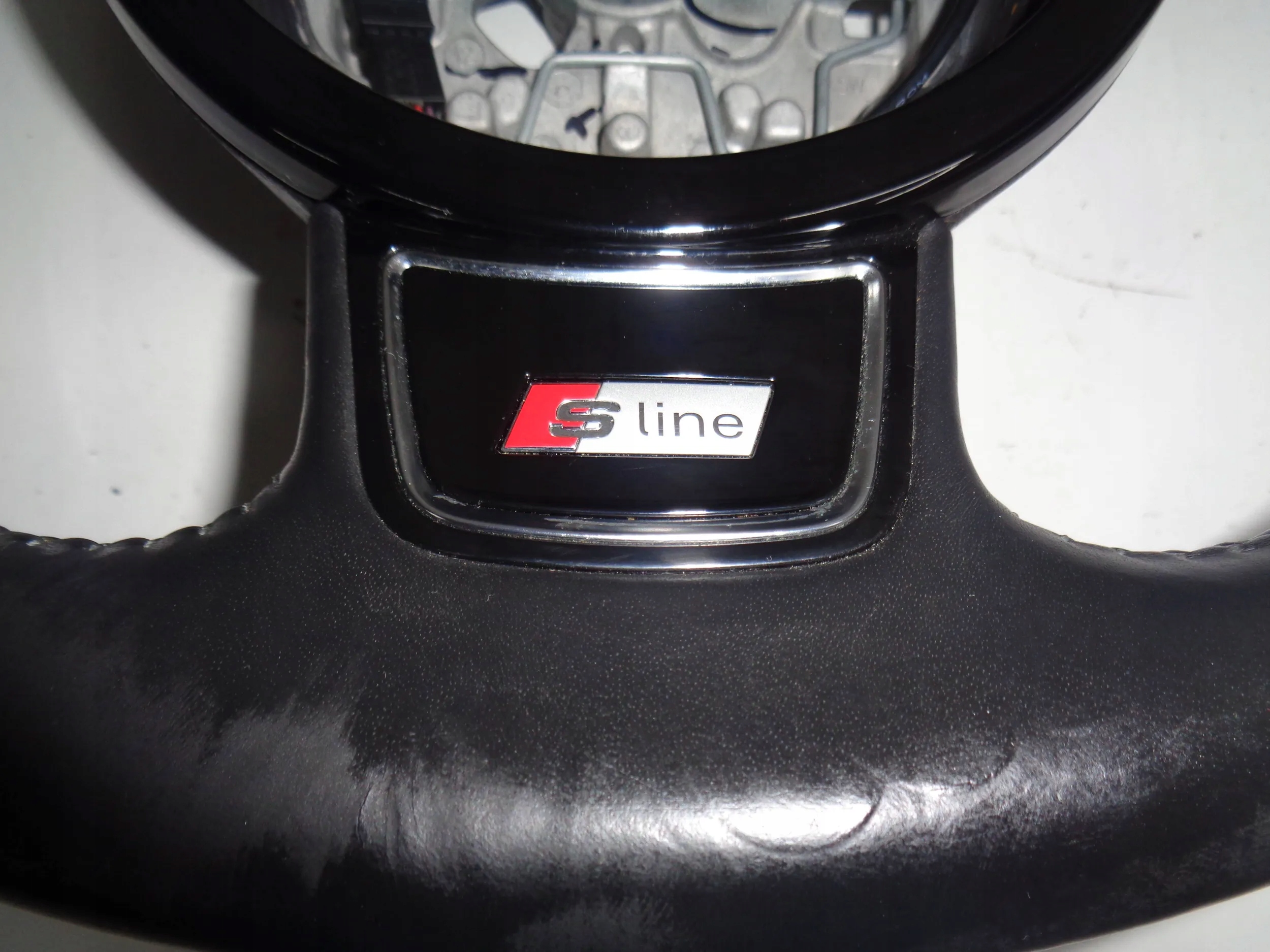 AUDI A6 A7 S-LINE lenkrad leder 13r