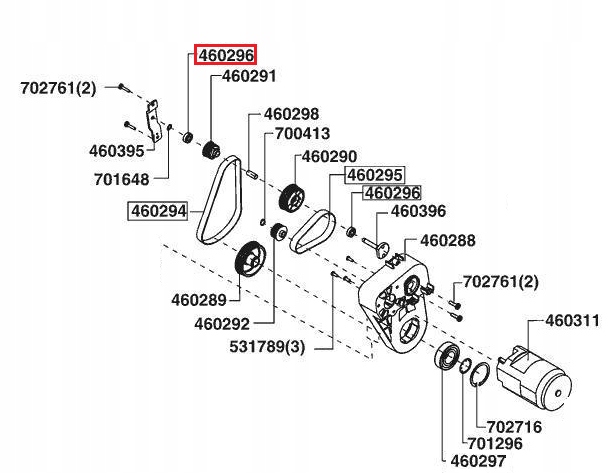 Łożysko wałka ALKO COMFORT 32 38 VLE 460296 608 Z Typ łożysko