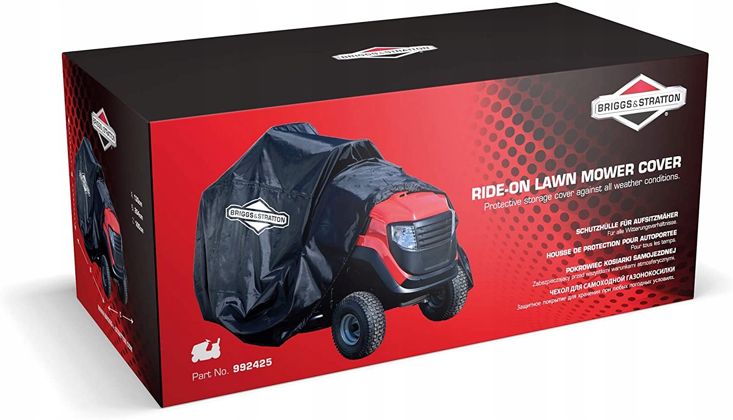 Obal na traktor pro sekačku Briggs & Stratton 992425, originální díl