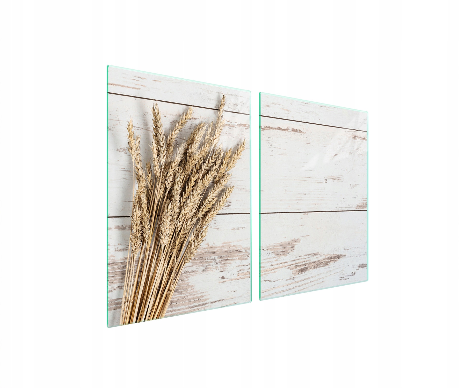 Ochranná Skleněná Deska Do Kuchyně 2x45x52 Dřevo Tvrzené Sklo