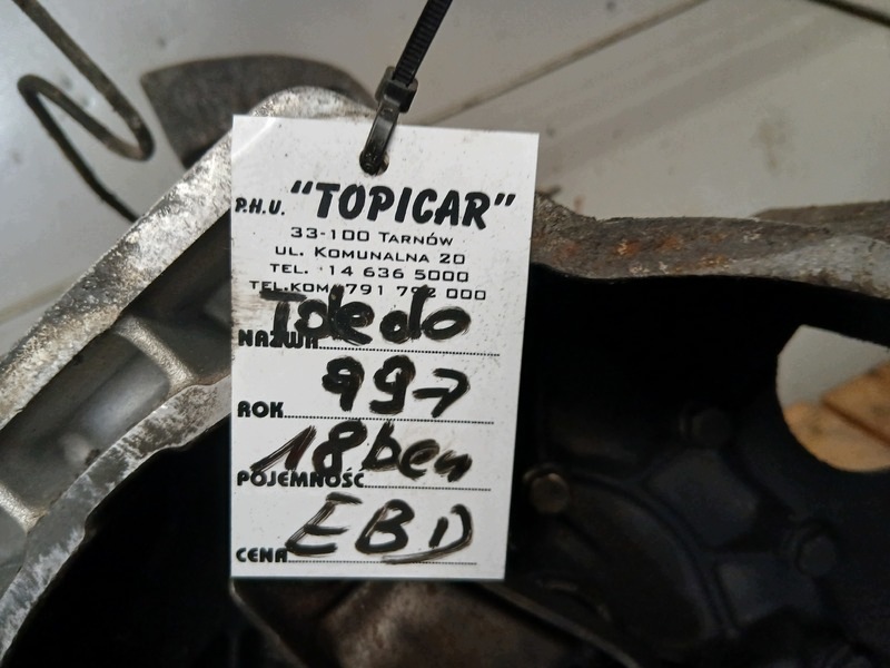 gearbox, SEAT TOLEDO 99- 1.8BEN EBD 90DNI GWARANCJI