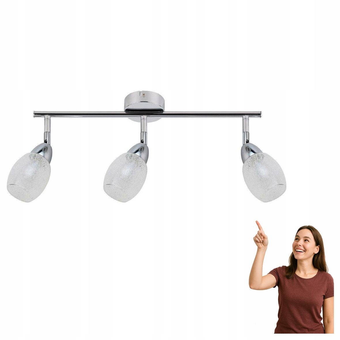 Lampa reflektor spot Led 3x6W Rico 92-67579 Candellux