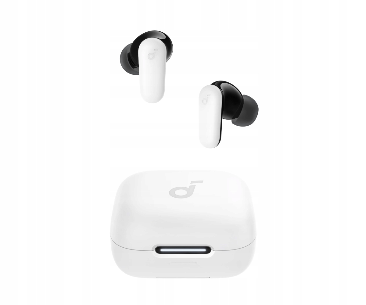 Słuchawki bezprzewodowe dokanałowe Soundcore P30i Anc do 10h IP54 Białe