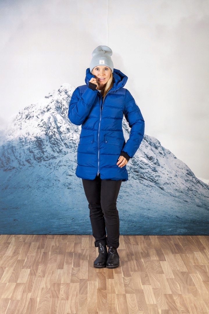 2117 of Sweden Björkas dámský zateplený kabát námořnická modrá Xs