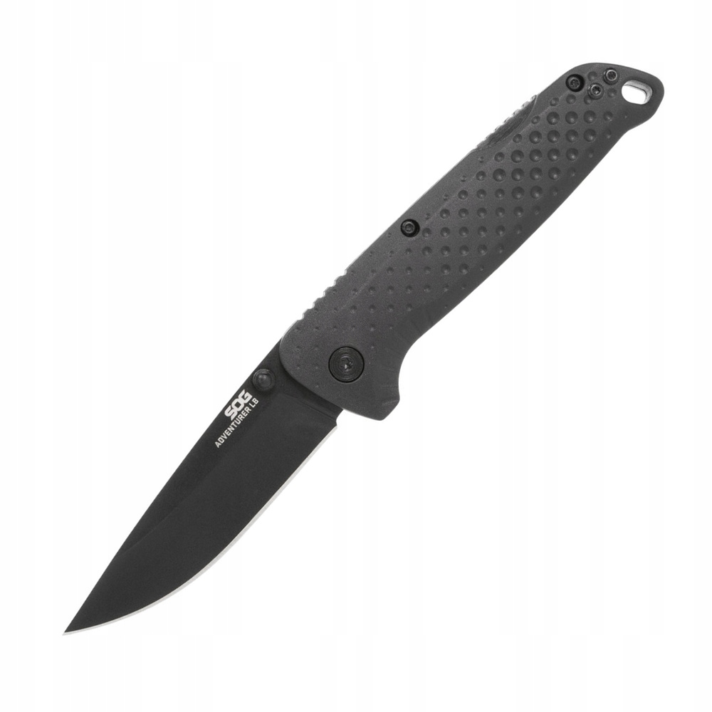 Nůž Sog Adventurer Lb 5Cr15MoV Edc outdoorový černý