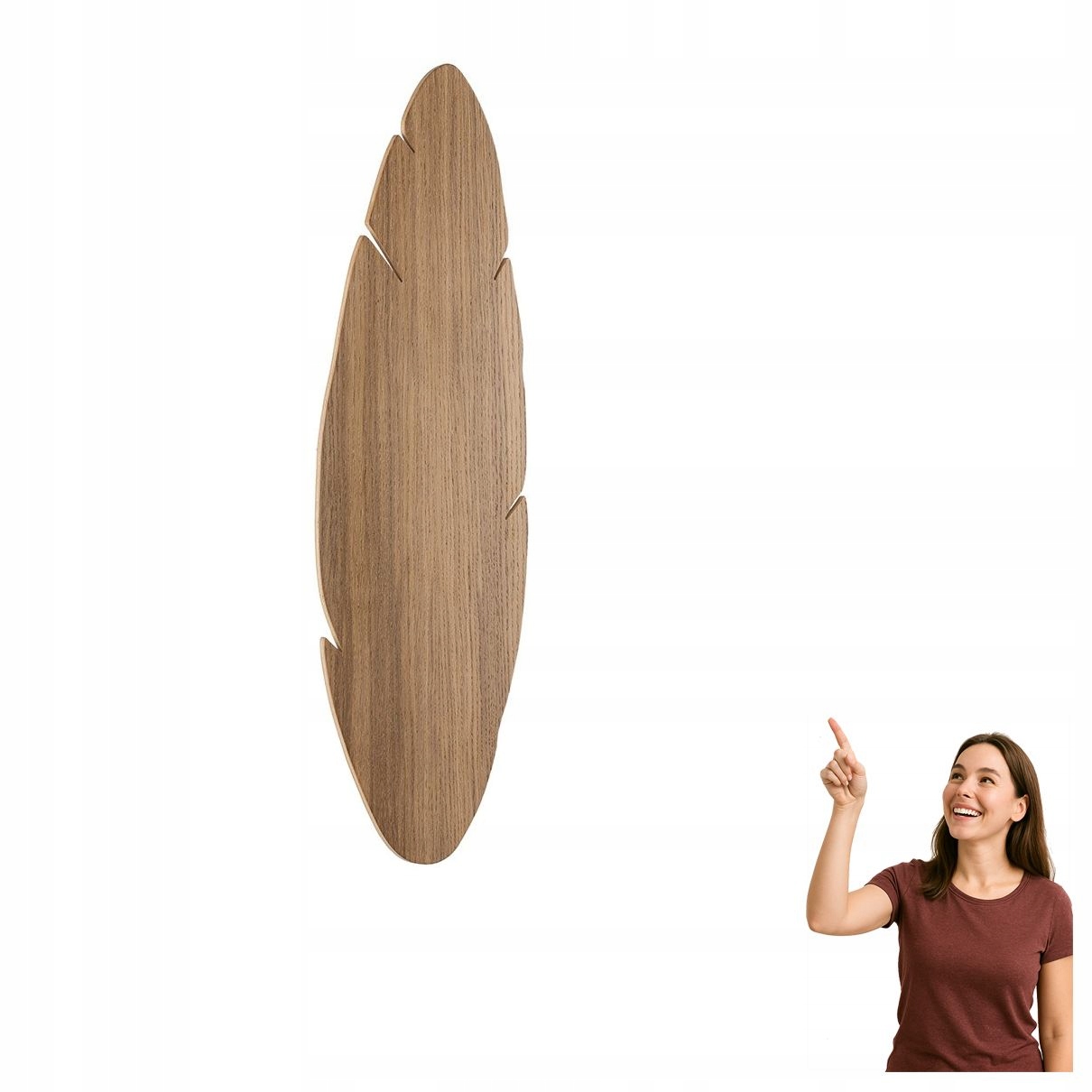 Nástenná lampa Hoja Wood 5565 Tk Lighting