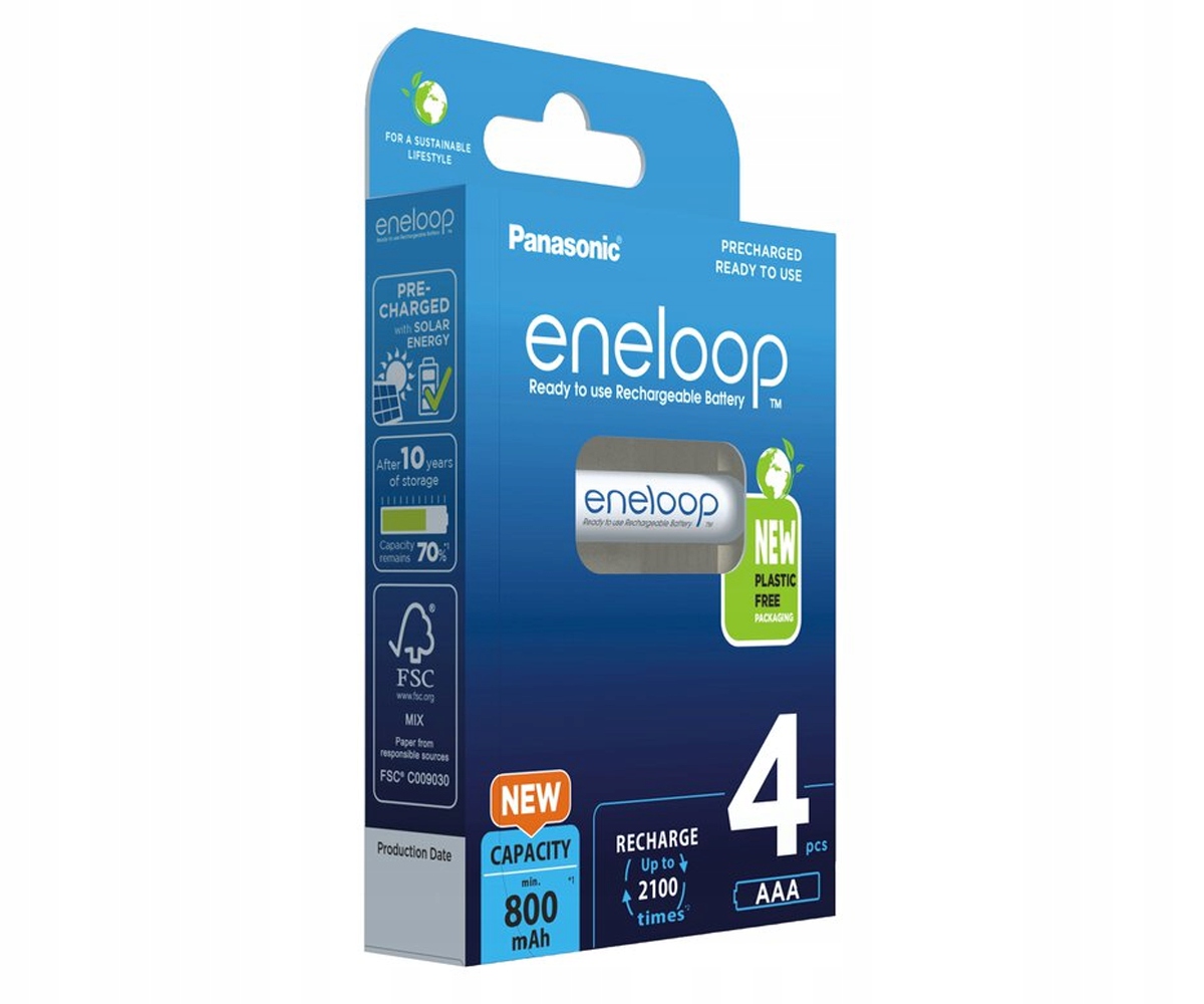 

Akumulator Panasonic Eneloop Aaa 800 mAh 4 szt
