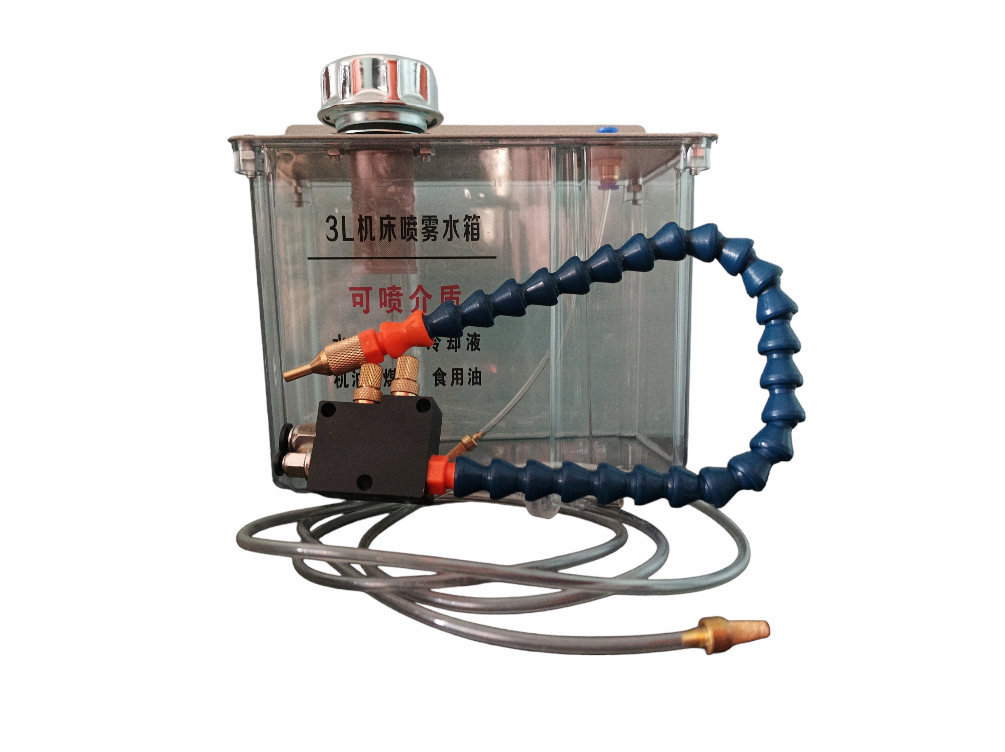 Systém olejové mlhy 300 mm magnet nádrž 3 litry